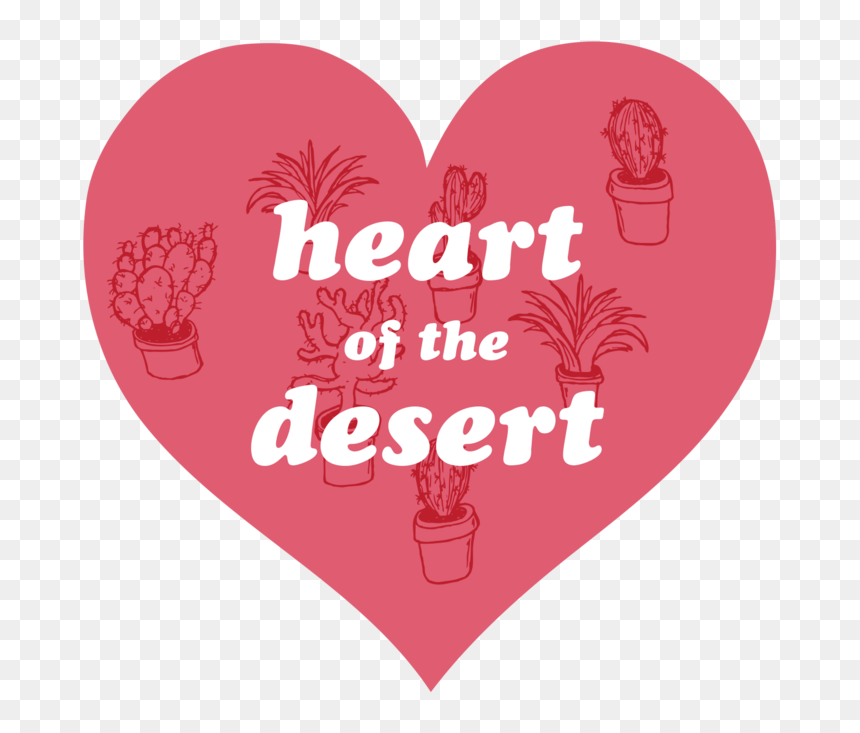 Cacti - Heart, HD Png Download - cacti png