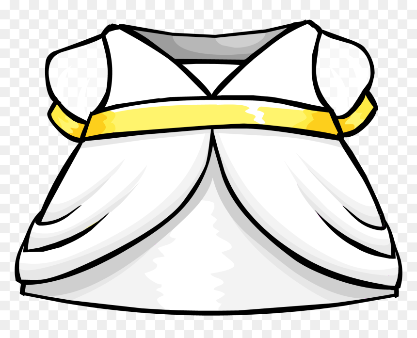 Snow Fairy Dress Clothing Icon Id 4123 - Club Penguin Princes Dress, HD Png Download - dress icon png