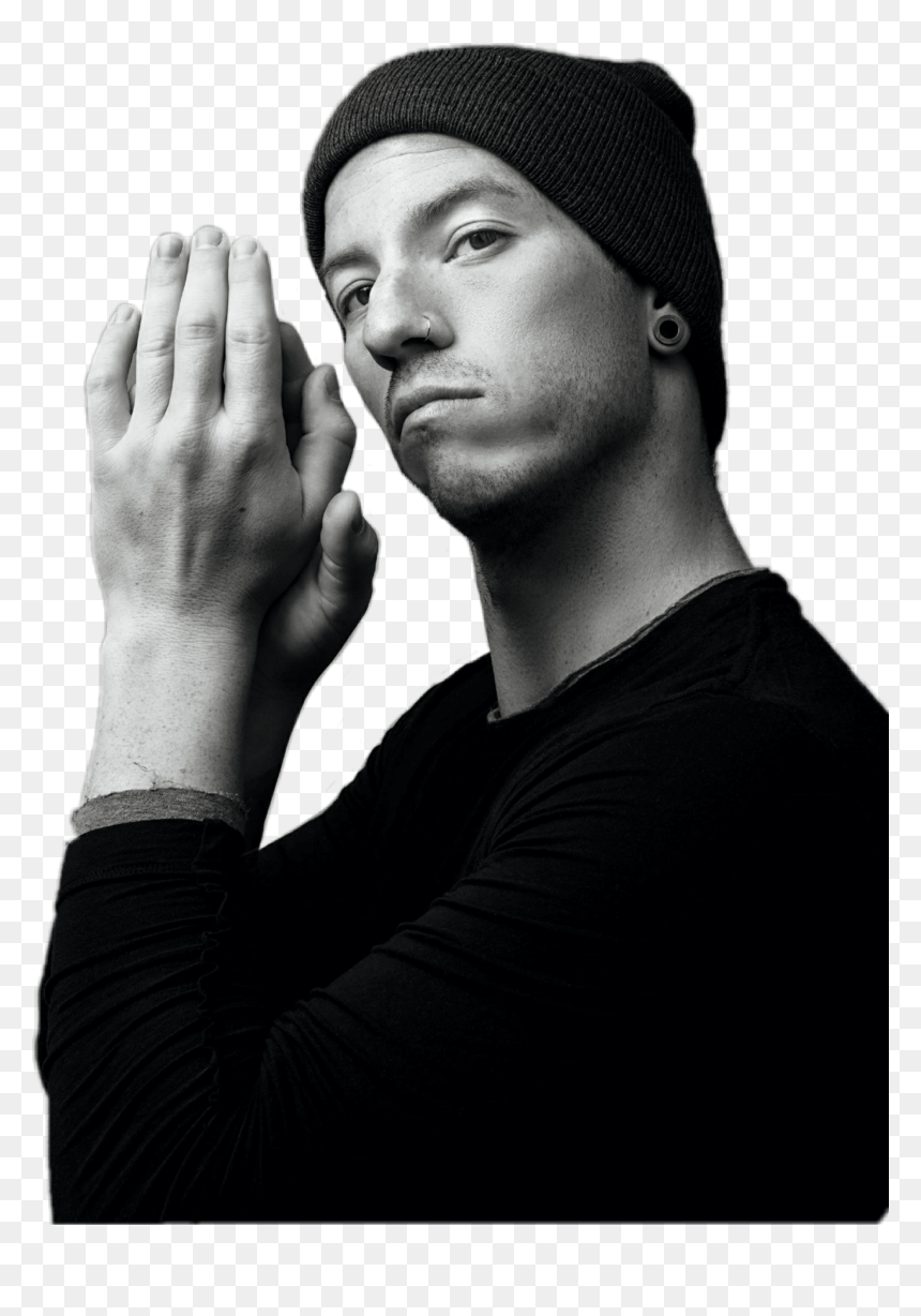 #freetoedit #stiker #twentyonepilots #twenty #one #pilots - Josh Dun Black And White, HD Png Download - josh dun png