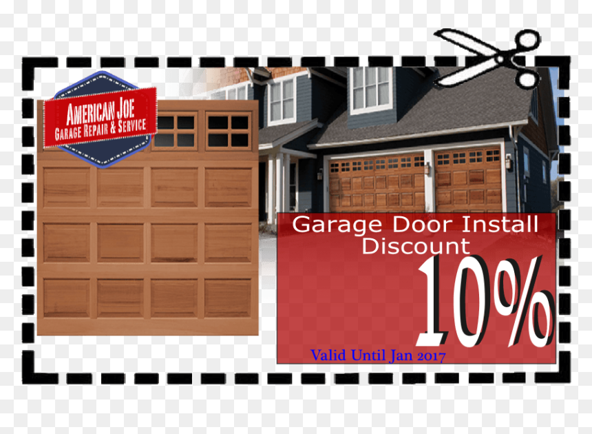 American Joe Garage Repair 10 Percent Off Garage Door - Poster, HD Png Download - garage png