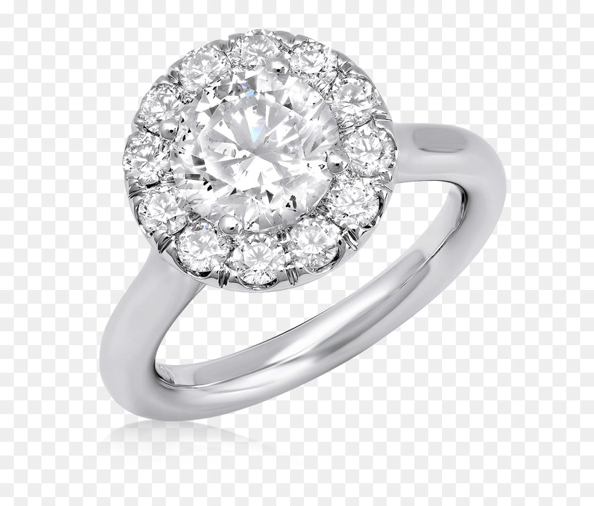 Pre-engagement Ring, HD Png Download - halo ring png