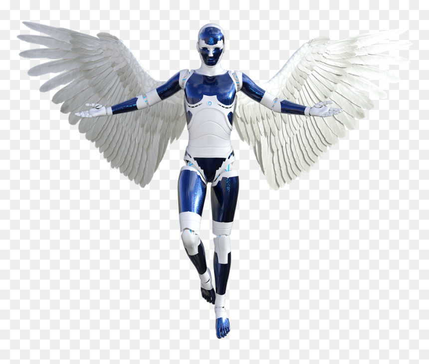 Human Robot Png, Transparent Png - archangel png