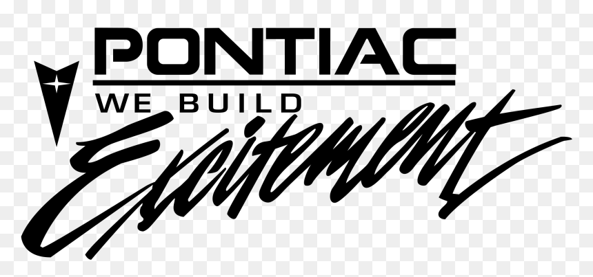 Pontiac Logo Png Transparent - Pontiac We Build Excitement, Png Download - pontiac logo png