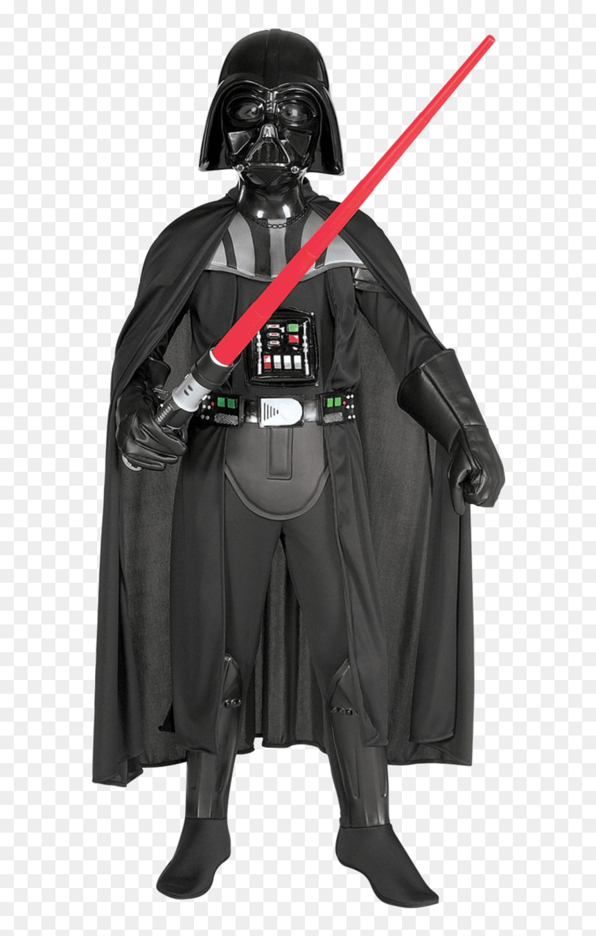 Darth Vader Kostuum Kids, HD Png Download - darth vader mask png