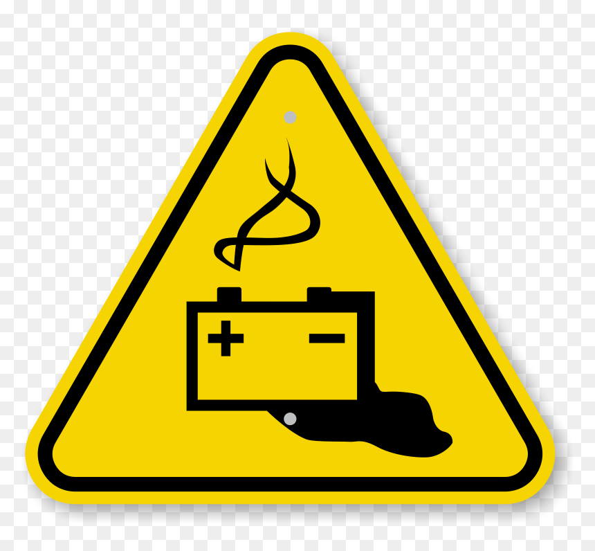 Iso Warning Signs - Warning Sign Flying Object, HD Png Download - hazard sign png