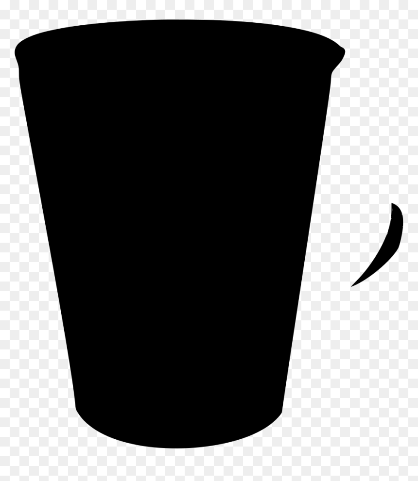 Tea Cup Silhouette, HD Png Download - plastic texture png