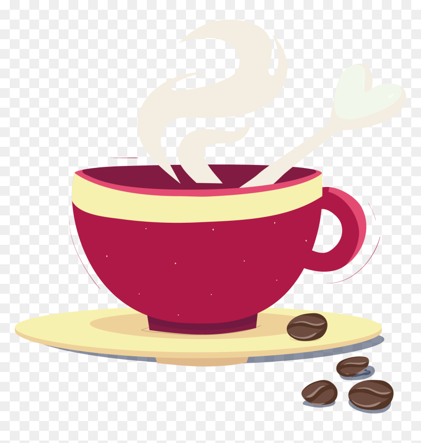 Coffee Cup Beer Drink - Tea And Coffee Vector Png, Transparent Png - coffee vector png
