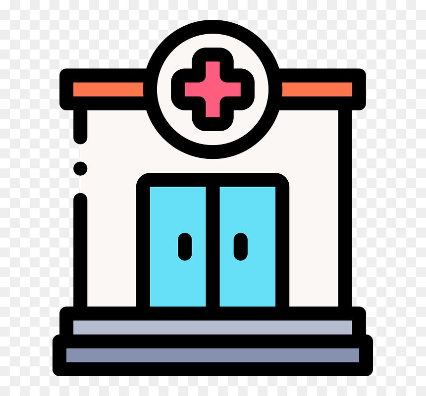 3d Print Color Icon Png, Transparent Png - hospital icon png