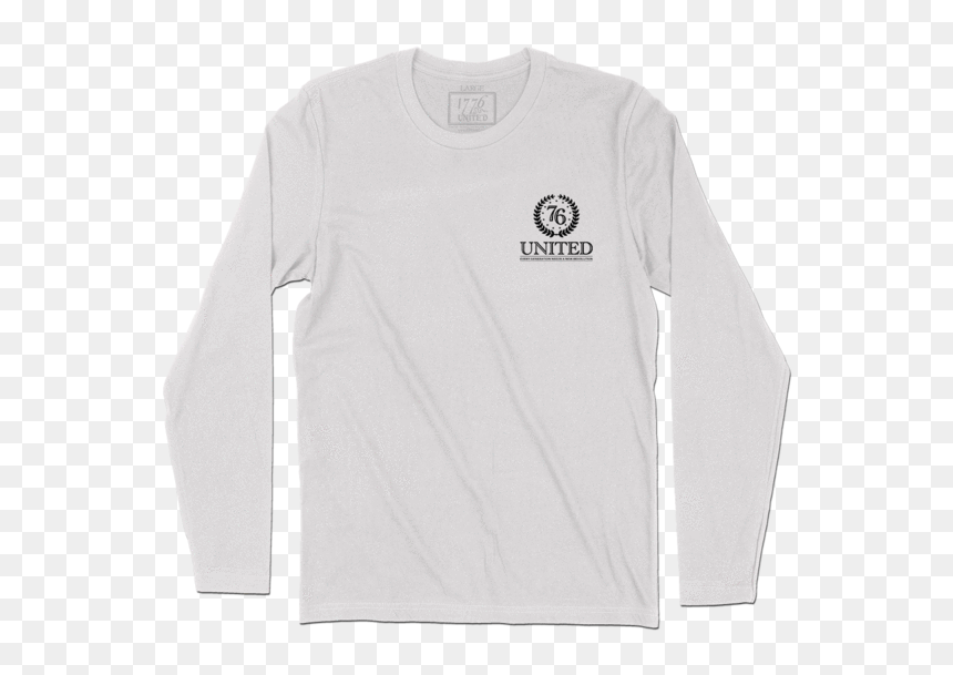 Long-sleeved T-shirt, HD Png Download - blank crest png