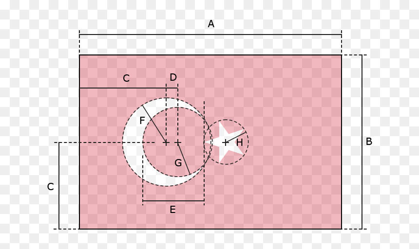Flag Of Vietnam Construction Sheet, HD Png Download - turkey flag png