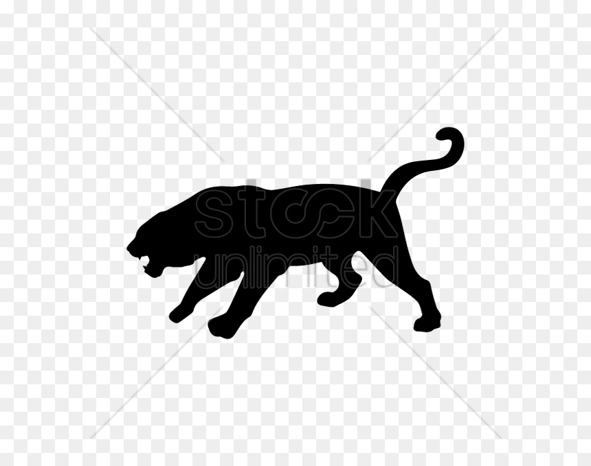 Illustration, Png Download - Illustration, Transparent Png - tiger silhouette png