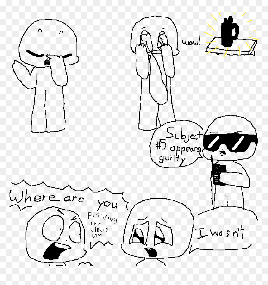 If The Circle Game Was Private - Cartoon, HD Png Download - circle game png