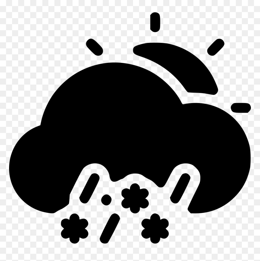 Snow Rain Day, HD Png Download - snow icon png