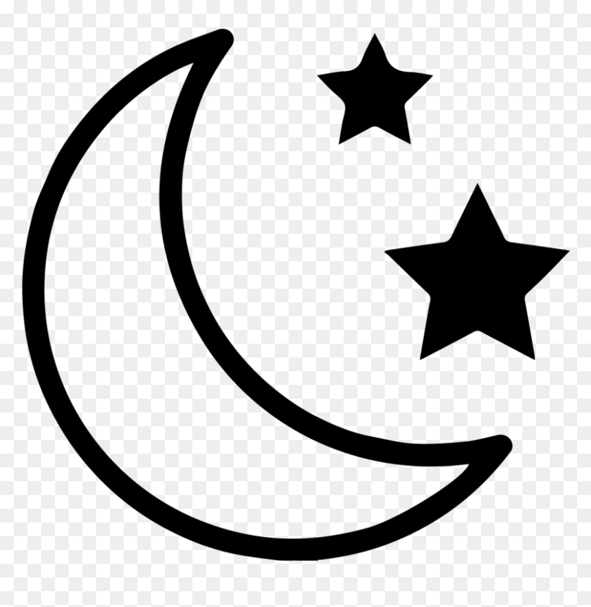Shri For We , Png Download - Moon Star Clip Art, Transparent Png - halloween moon png