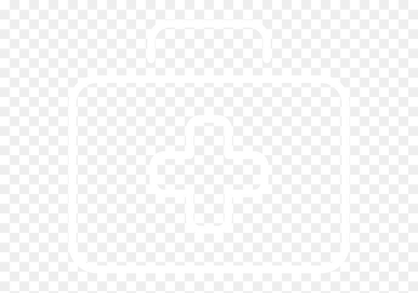 Hospital Icon White - Johns Hopkins Logo White, HD Png Download - hospital icon png