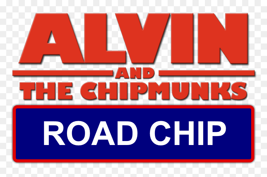 Alvin And The Chipmunks 4 Road Chip Logo - Alvin And The Chipmunks, HD Png Download - alvin and the chipmunks png