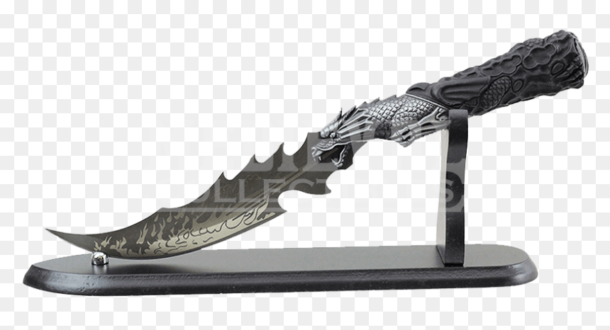 Fire Breathing Medieval Dragon Dagger - Dragon Dagger, HD Png Download - medieval sword png