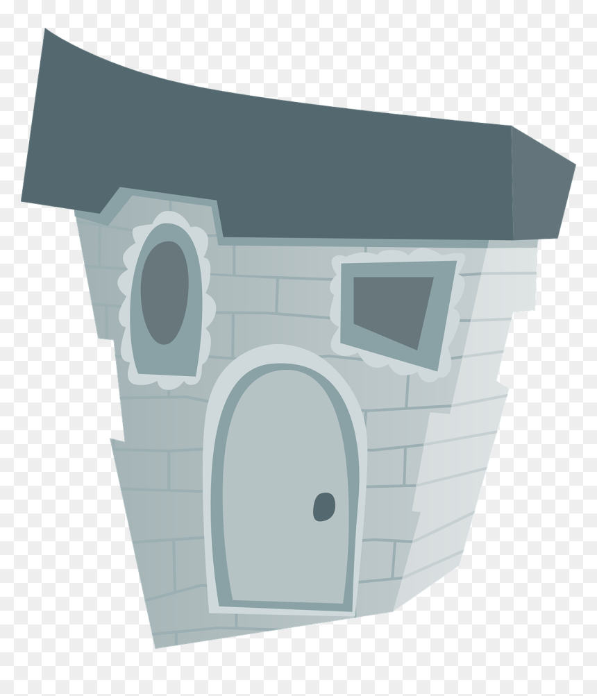 Casa De Pedra Png, Transparent Png - cartoon door png
