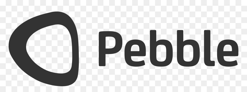 Pebble Io Logo Png Transparent - Pebble Logo Png, Png Download - pebble png
