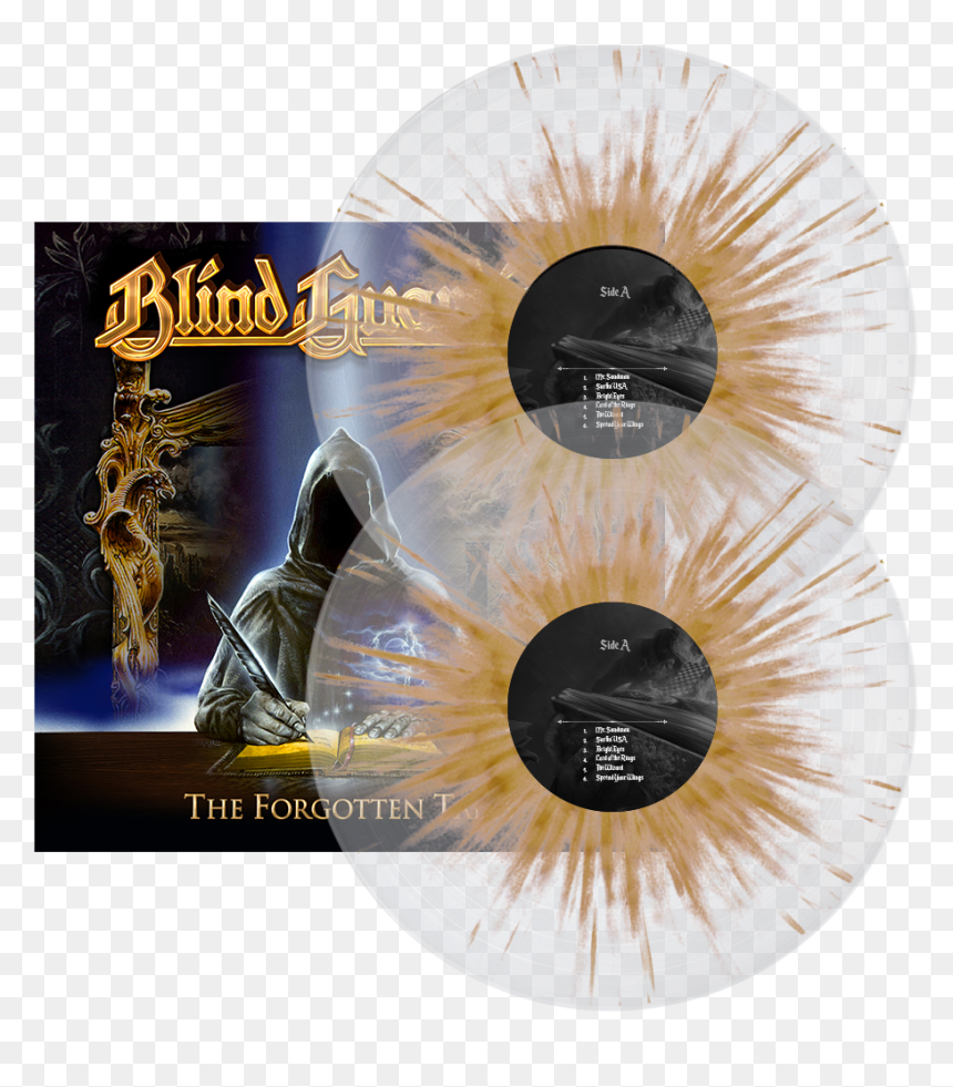 The Forgotten Tales Clear/gold Splatter Vinyl - Blind Guardian The Forgotten Tales, HD Png Download - gold splatter png