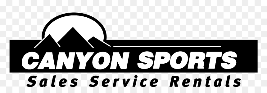 Canyon Sports Logo Black And White - Graphics, HD Png Download - canyon png