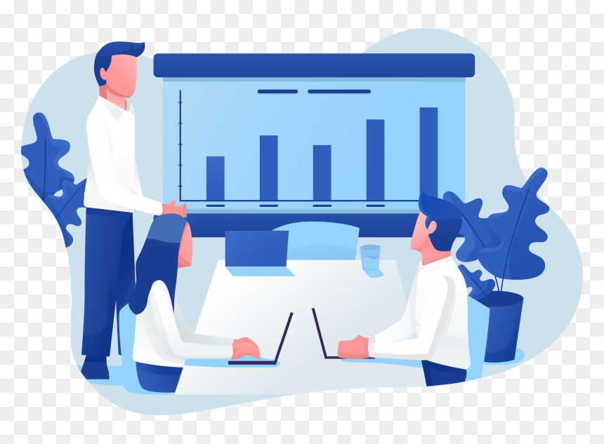Presentation Illustration, HD Png Download - presentation png