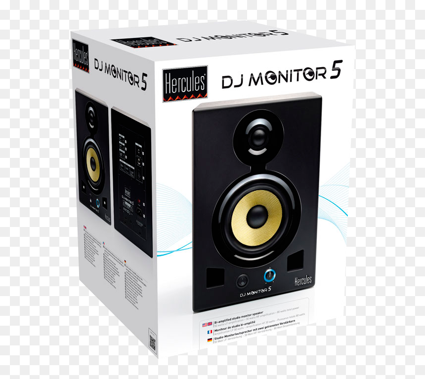Dj Monitor - Loudspeaker, HD Png Download - dj speakers png