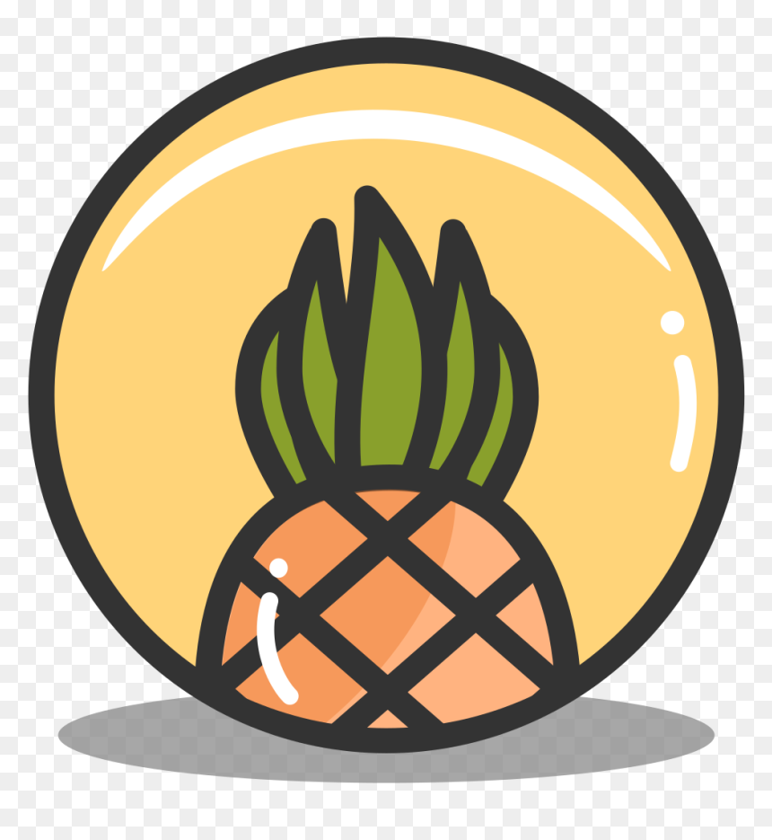 Button Pineapple Icon - Icons Transparent Background Png, Png Download - rewind symbol png