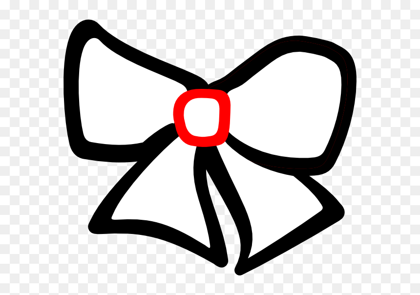 Yellow Hair Bow Clipart, HD Png Download - bow tie vector png