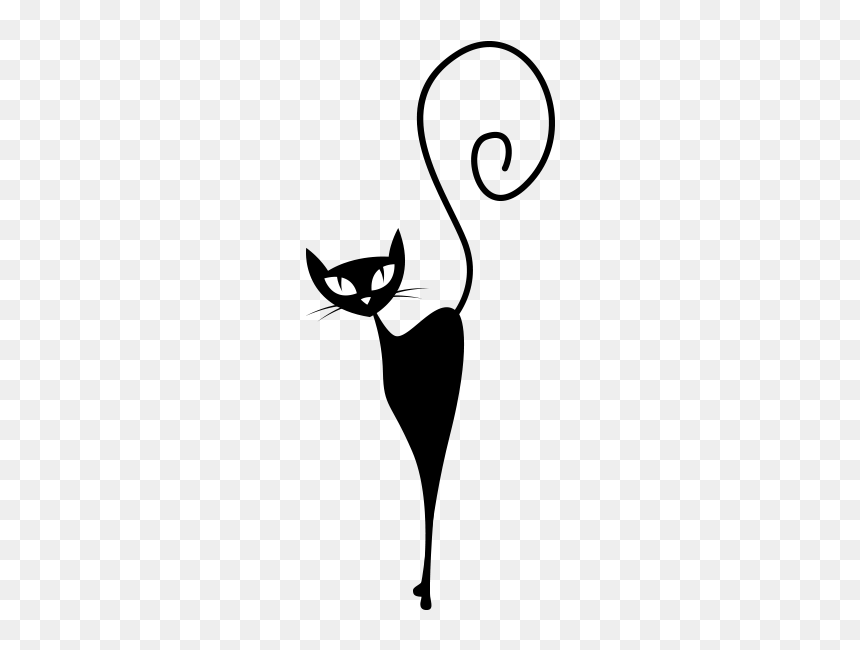 Cartoon, HD Png Download - chat noir png