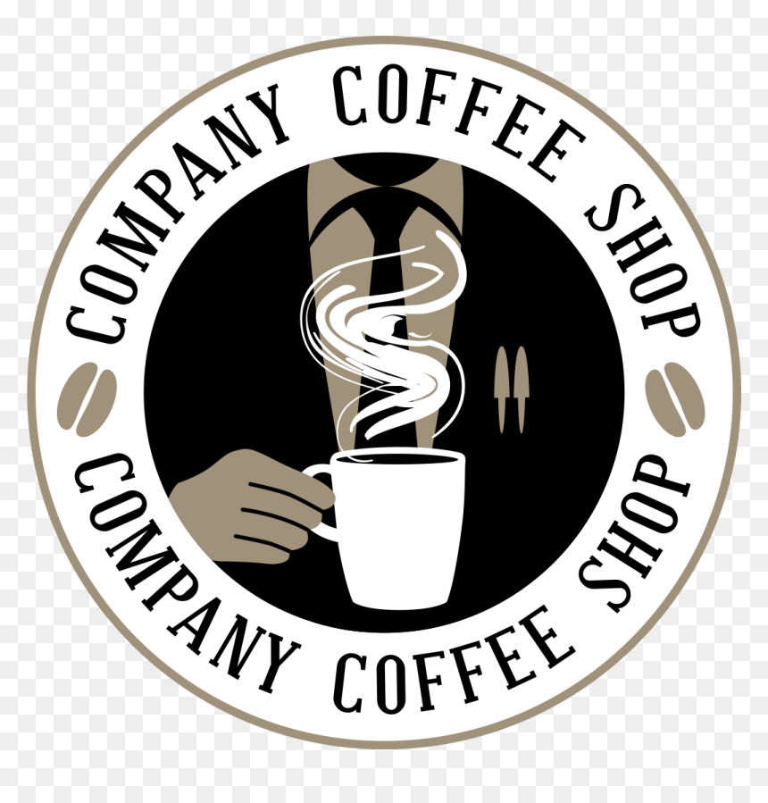 Company Coffee Shop Logo, HD Png Download - coffee logo png