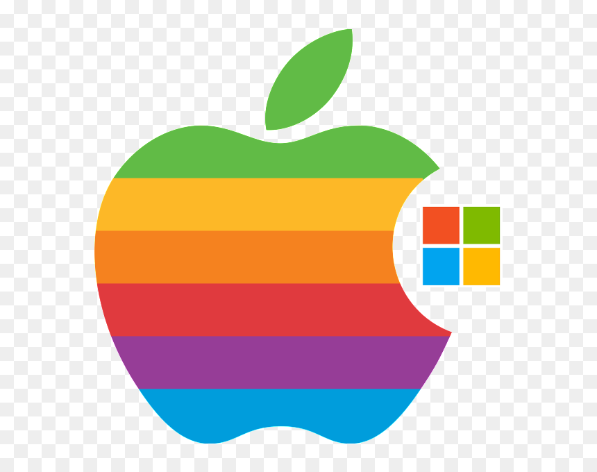 Apple Logo, HD Png Download - broken window png