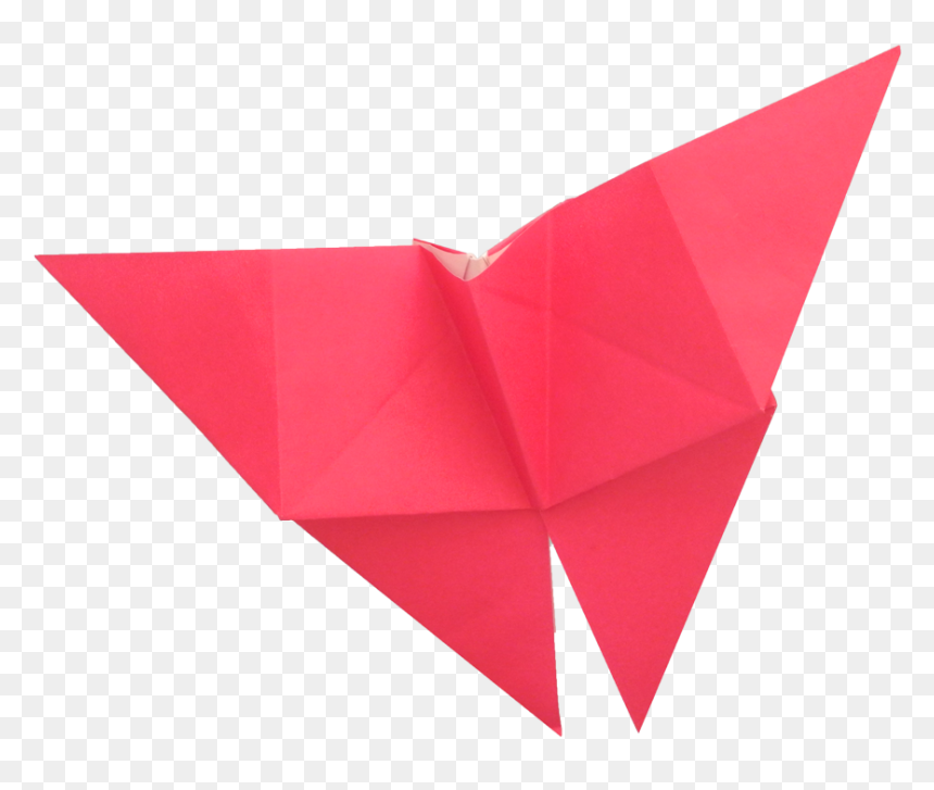 Heart, Png Origami - Transparent Background Origami Butterfly Png, Png Download - origami png