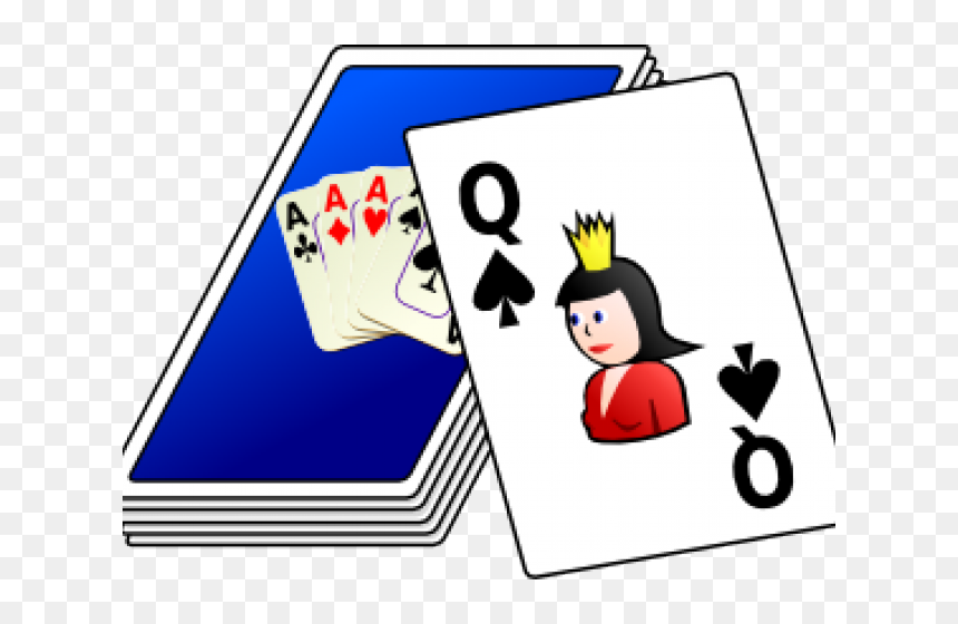 Card Clipart Bridge Card - Playing Card Deck Clipar, HD Png Download - lost png