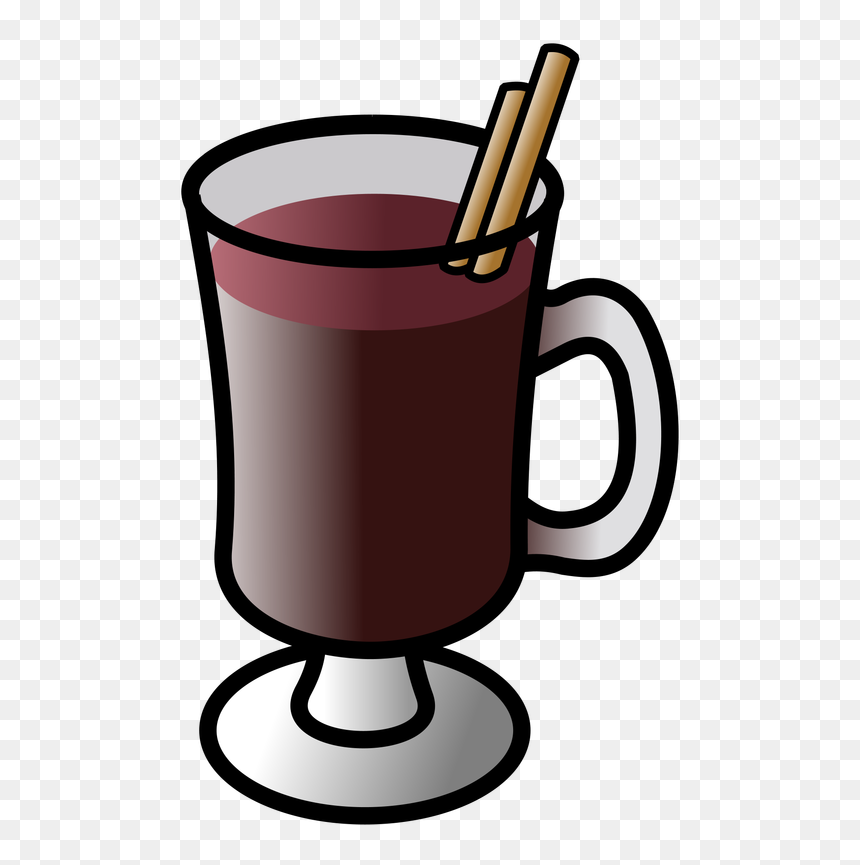 Coffee Clipart Wine Mulled Wine Clipart Png - Clipart Mulled Wine Png, Transparent Png - coffee vector png