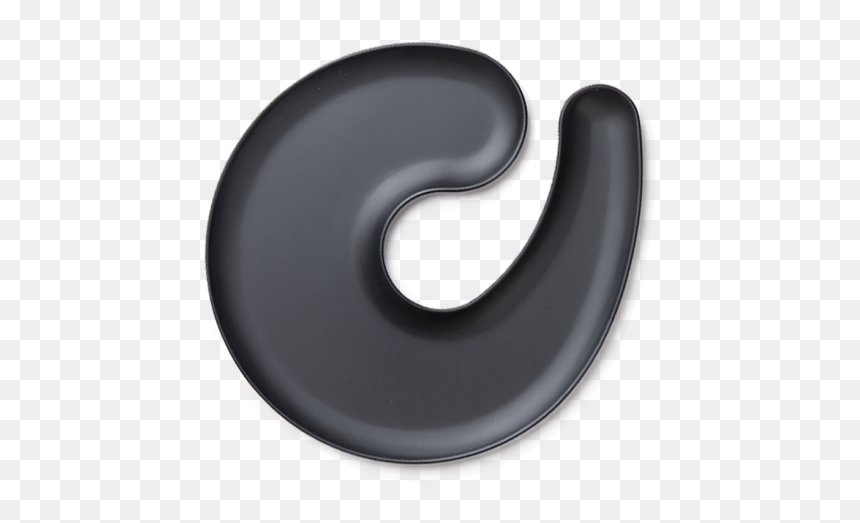 1handplate Small Matt Black Plate With A Hole For A - Metal, HD Png Download - glass breaking png