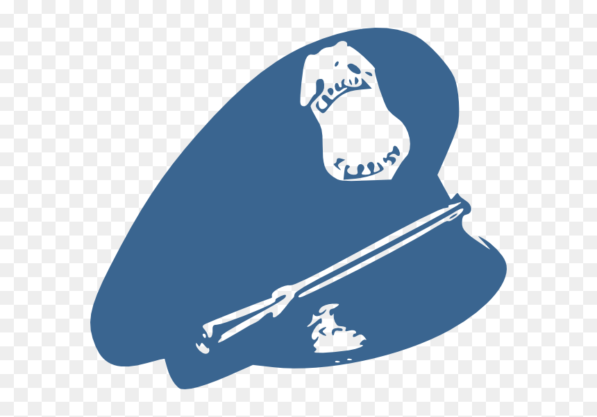 Cop Hat Police Blue Svg Clip Arts 600 X 522 Px - Congratulations Wishes For Police, HD Png Download - cop hat png