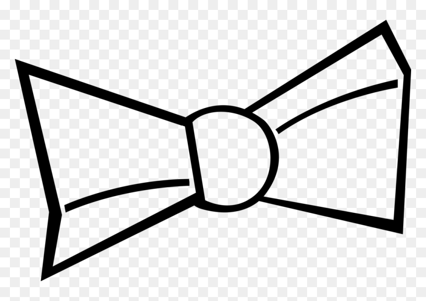 Vector Illustration Of Bow Tie Necktie Clothing Apparel - Бабочка Галстук Вектор Png, Transparent Png - bow tie vector png