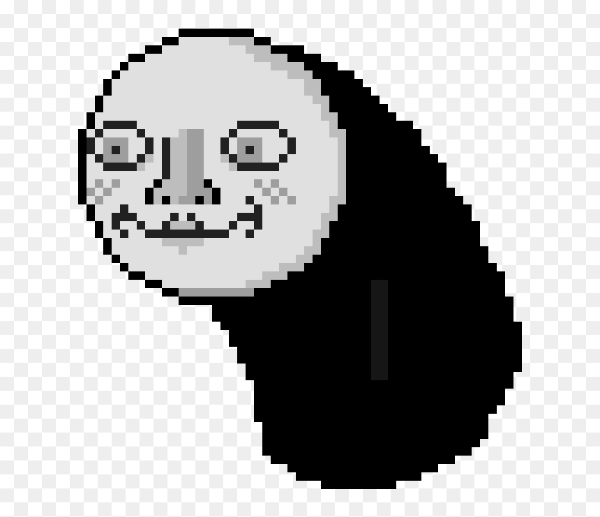Portable Network Graphics , Png Download - 1 Color Pixel Art, Transparent Png - sad man png