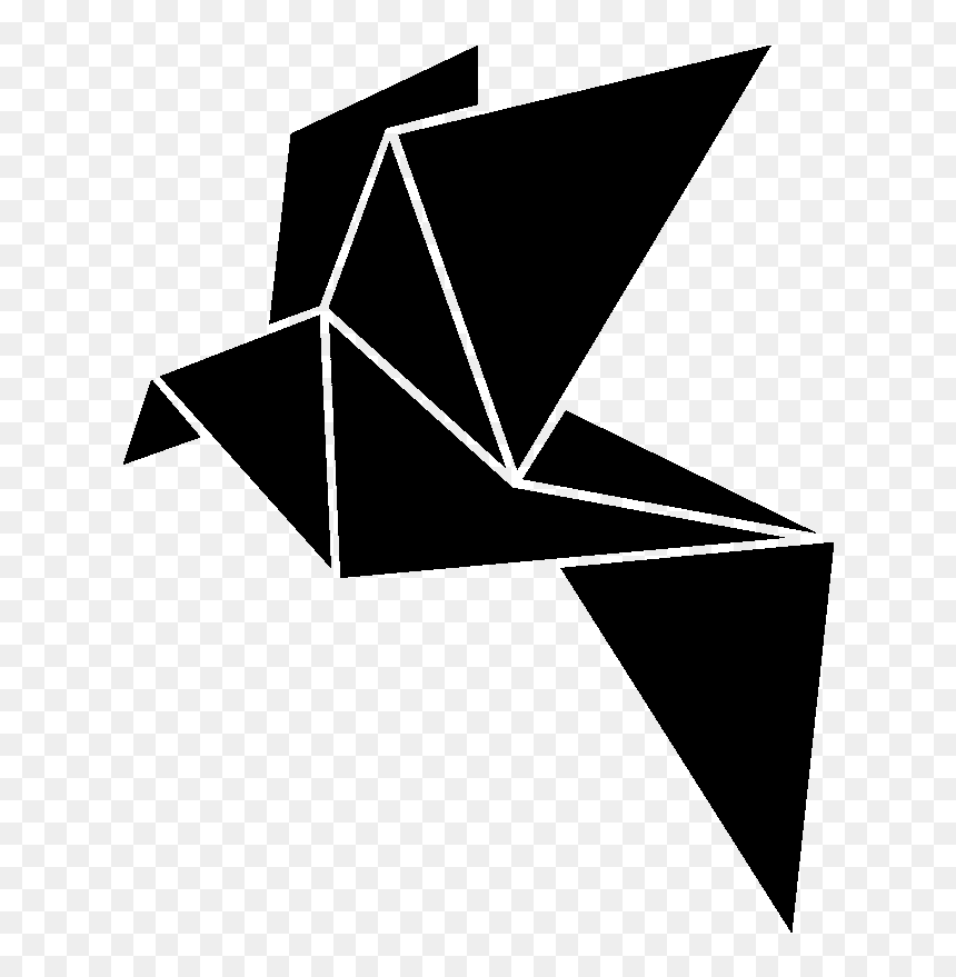 Thumb Image - Oiseau En Forme Géométrique, HD Png Download - origami png