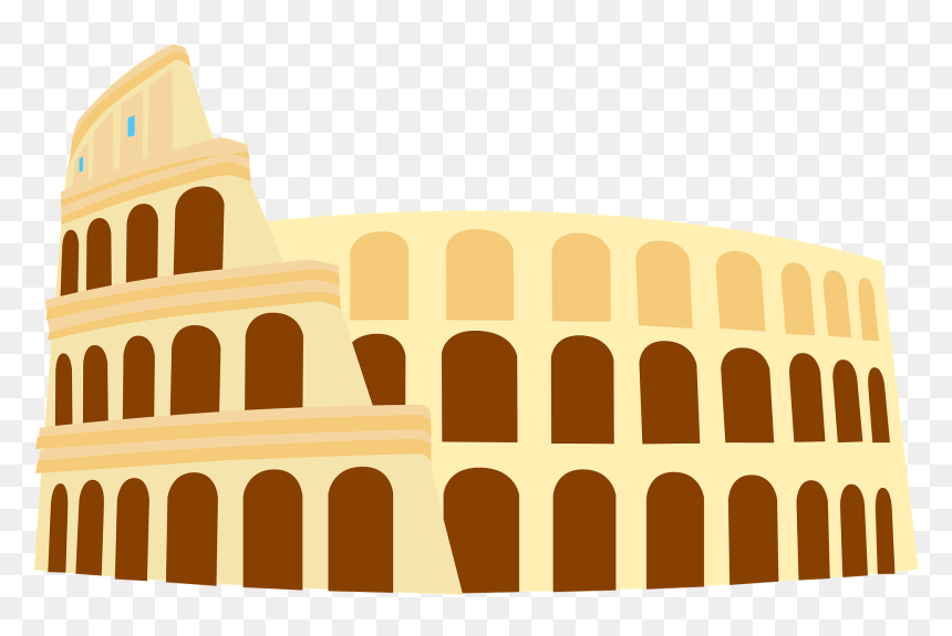 Palazzo Della Civiltà Del Lavoro, HD Png Download - roman png