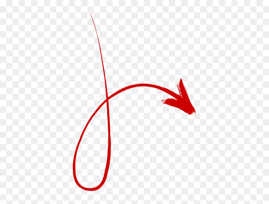 Illustration, HD Png Download - red down arrow png