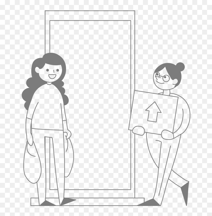 Door, HD Png Download - cartoon door png