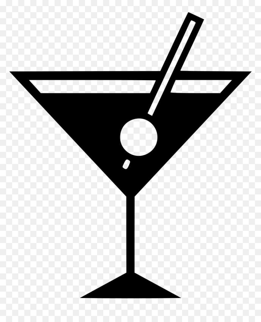 Coctail Martini Party Nightlife Glass Wine Comments - Night Clubs Icon Png, Transparent Png - wine icon png