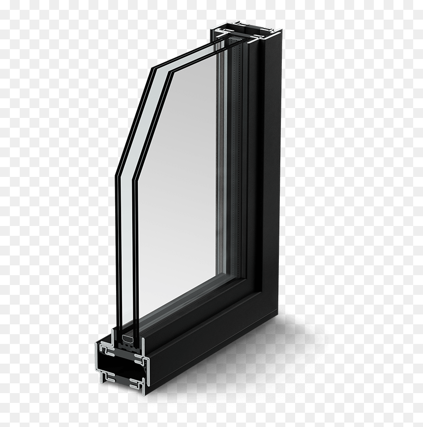 Thermally Broken Steel Windows & Doors - Steel Windows Thermally Broken, HD Png Download - broken window png