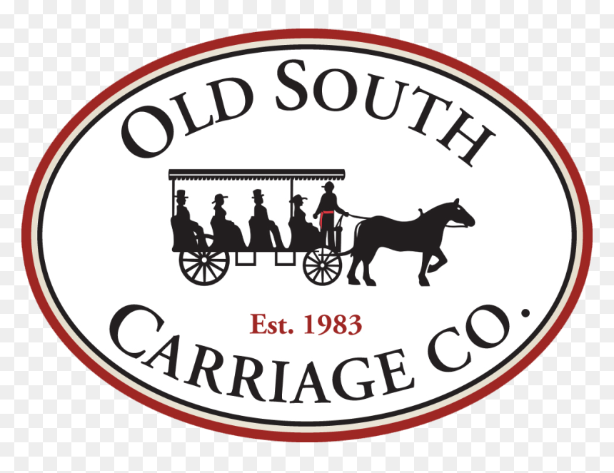 Old South Carriage Co Charleston Sc Logo, HD Png Download - cinderella carriage silhouette png