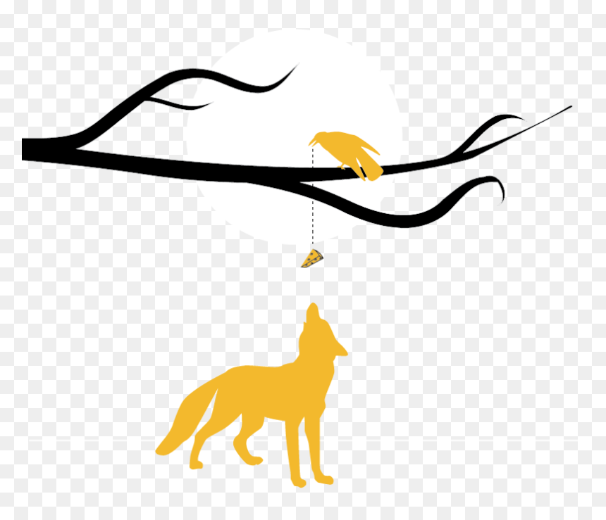 Clip Art, HD Png Download - fox silhouette png