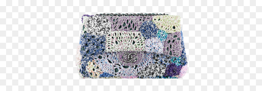 Crochet Bags Png Background Clipart - Chanel Tweed Bag Collection, Transparent Png - crochet png