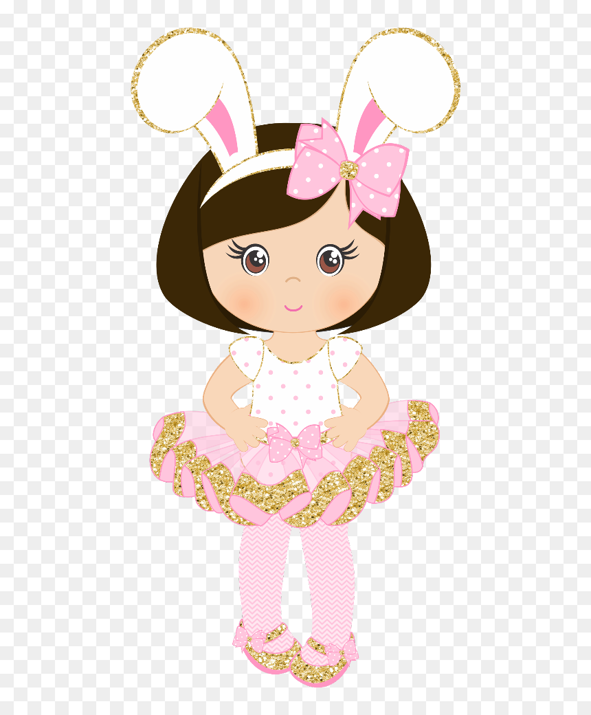 Transparent Tutus Clipart - Pascoa Bailarina, HD Png Download - bailarina png