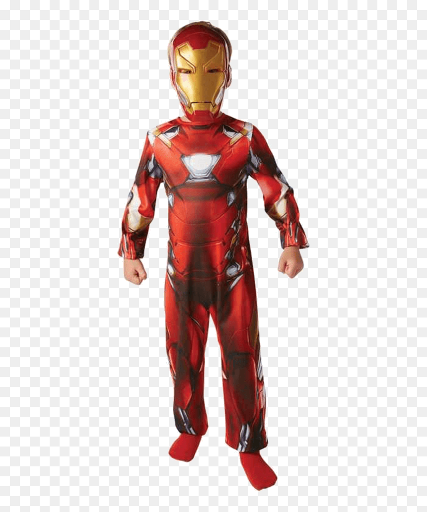 Iron Man Costume Png, Transparent Png - iron man mask png